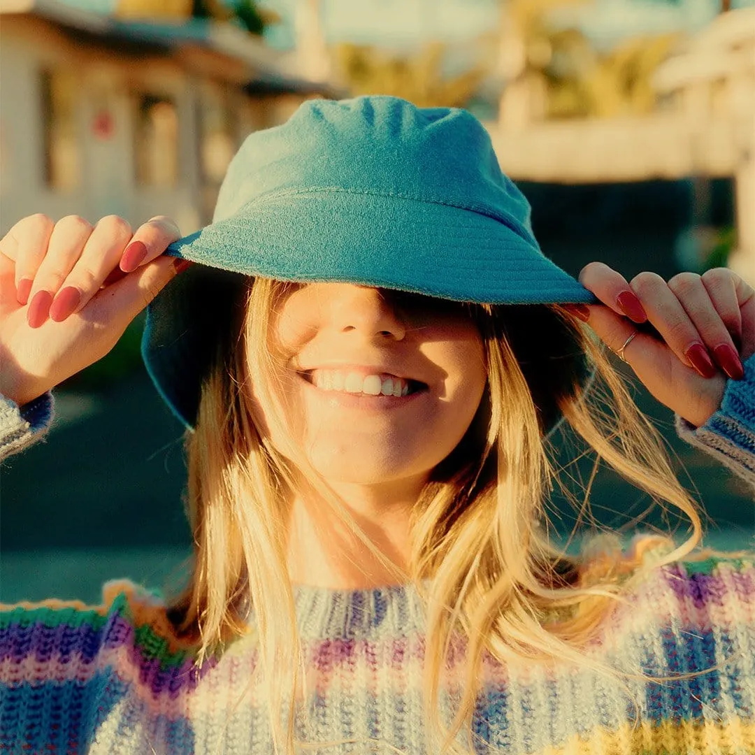 SeaVees - Terry Bucket Hat - Pacific Blue
