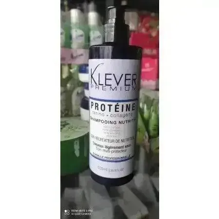 Shampoing Klever Premium   masck Protéine Tanino Collagéne 500ml