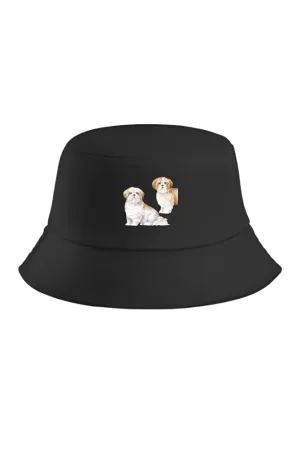 Shih Tzu Sweethearts Bucket Hat (1 Colour)