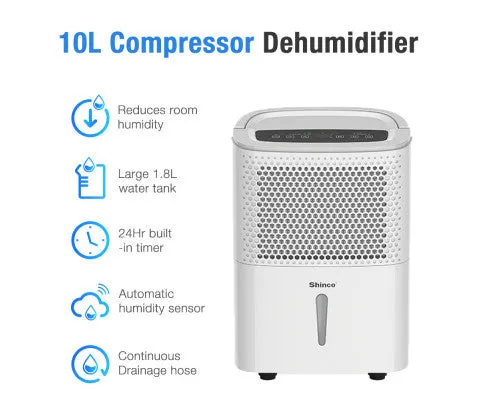 Shinco SDZ-10L Dehumidifier