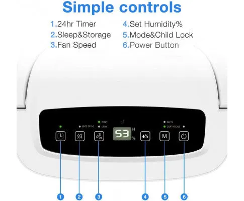 Shinco SDZ-10L Dehumidifier