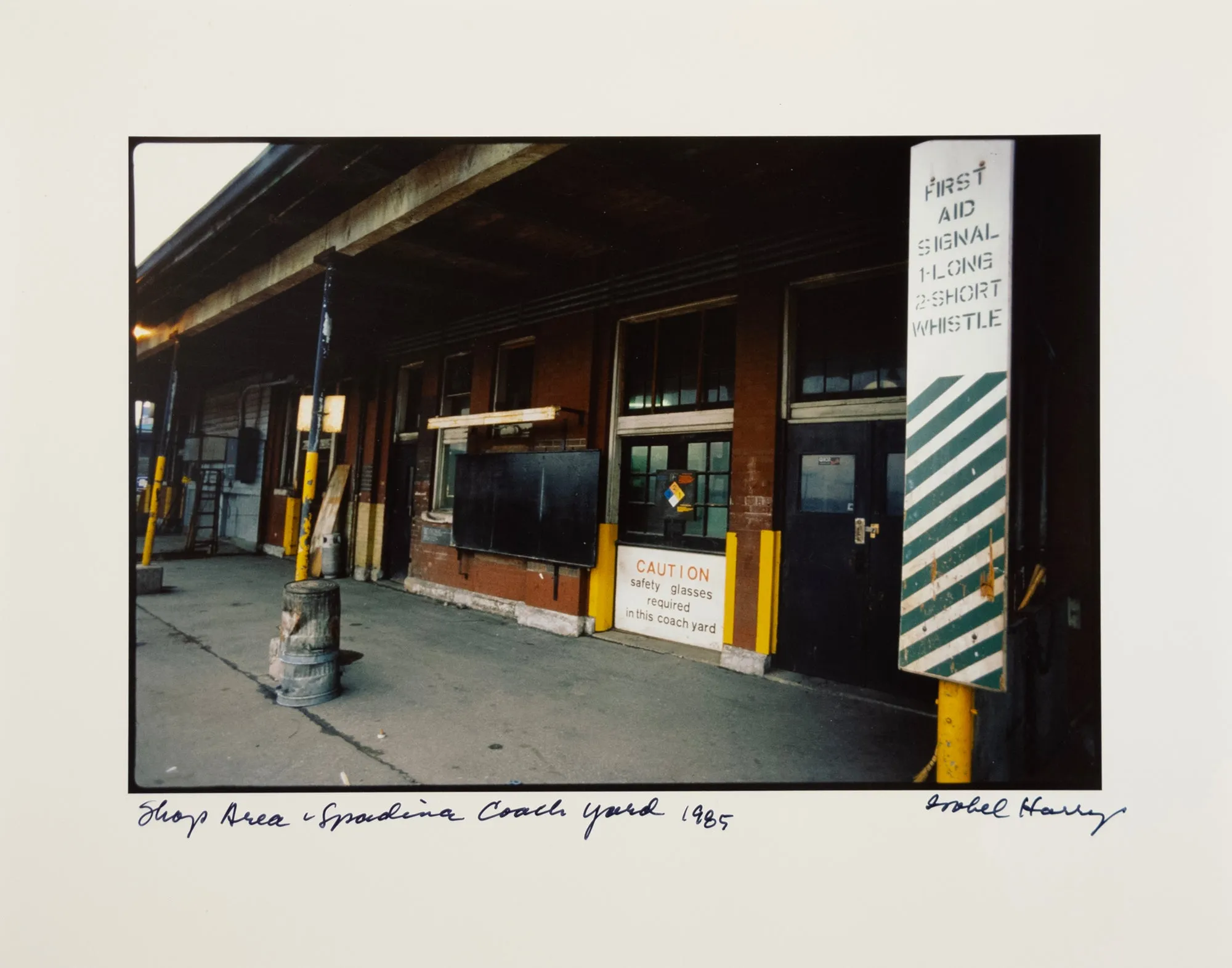 Shop Area, Spadina Coach Yard