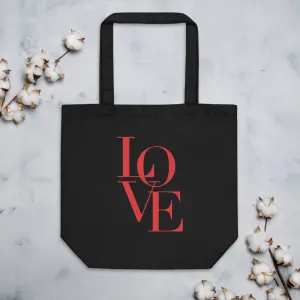 Shop LOVE Tote Bag - Share What You Want To Receive.