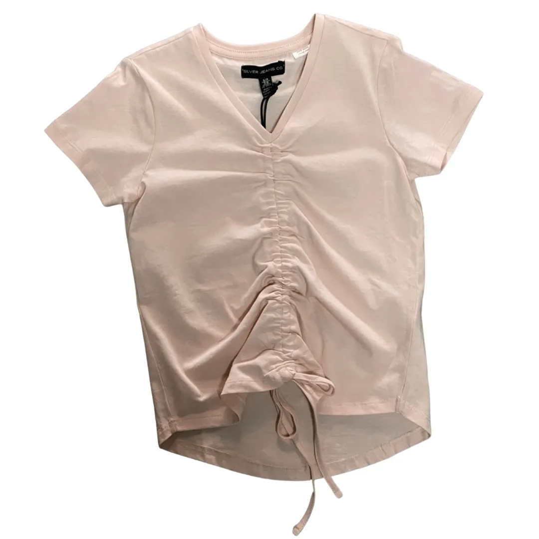 Silver Jeans V Neck Shirt