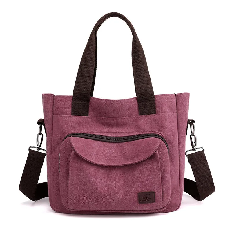 Simple Large-Capacity One-Shoulder Messenger Bag