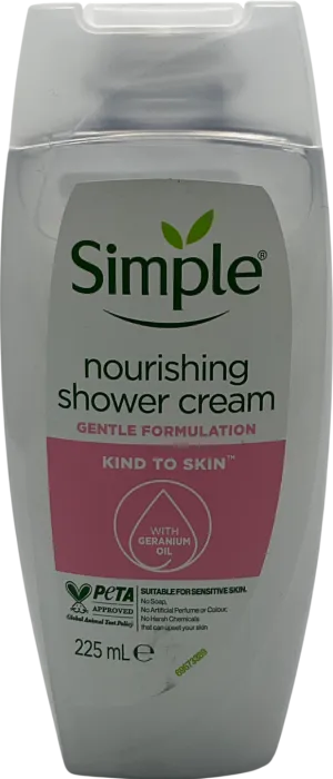 Simple Shower Cream 225