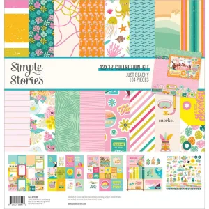 Simple Stories  12x12 Paper [Collection] - Just Beachy