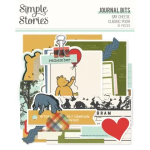 Simple Stories - Say Cheese Classic Pooh - Journal Bits & Pieces