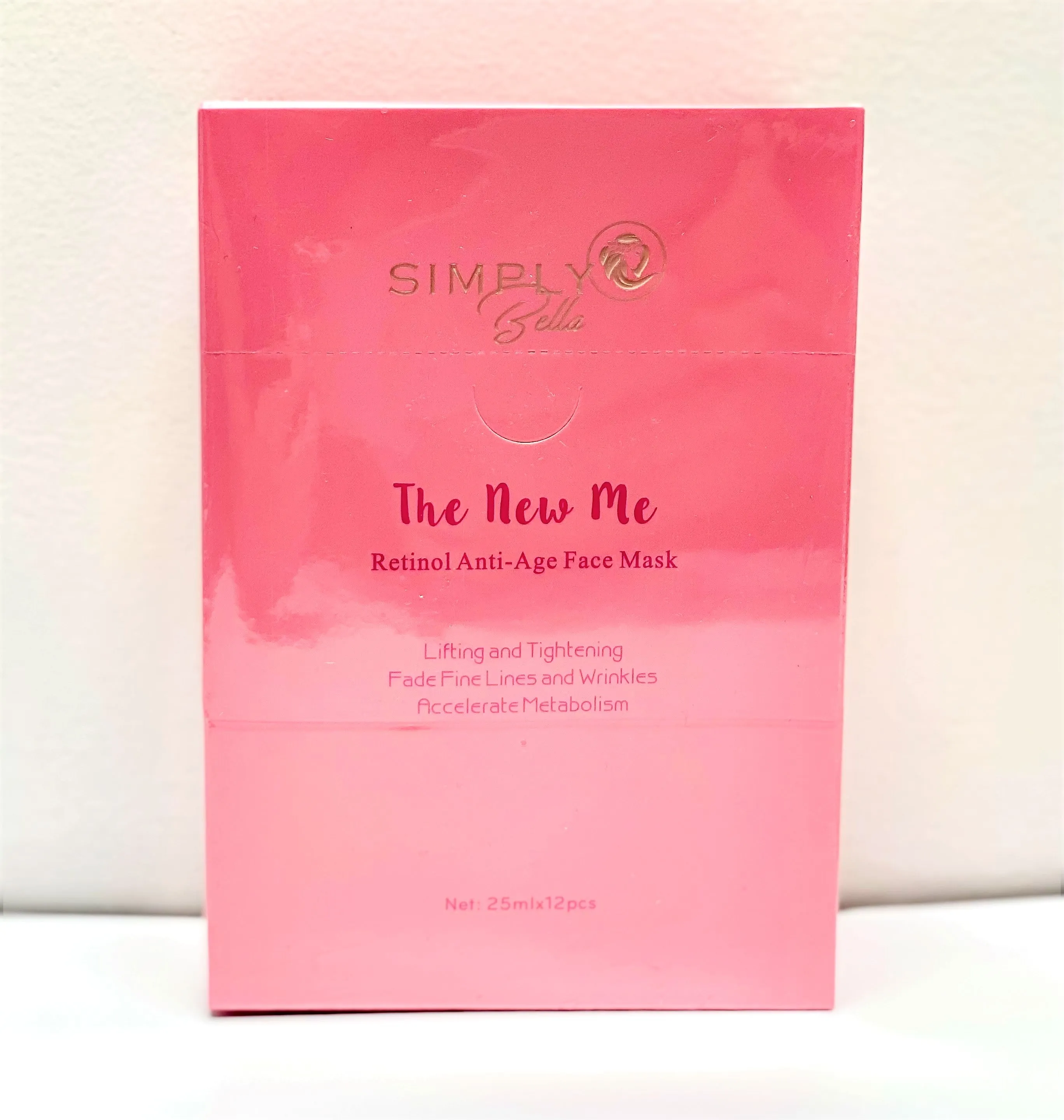 SIMPLY BELLA "THE NEW ME"RETINOL ANTI-AGE FACE MASK