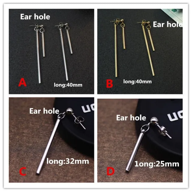 Single Viking Earrings, Stainless Steel, many styles