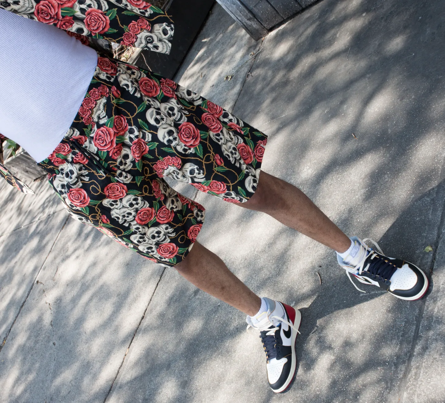 Skull & Roses Lyfestyle Shorts