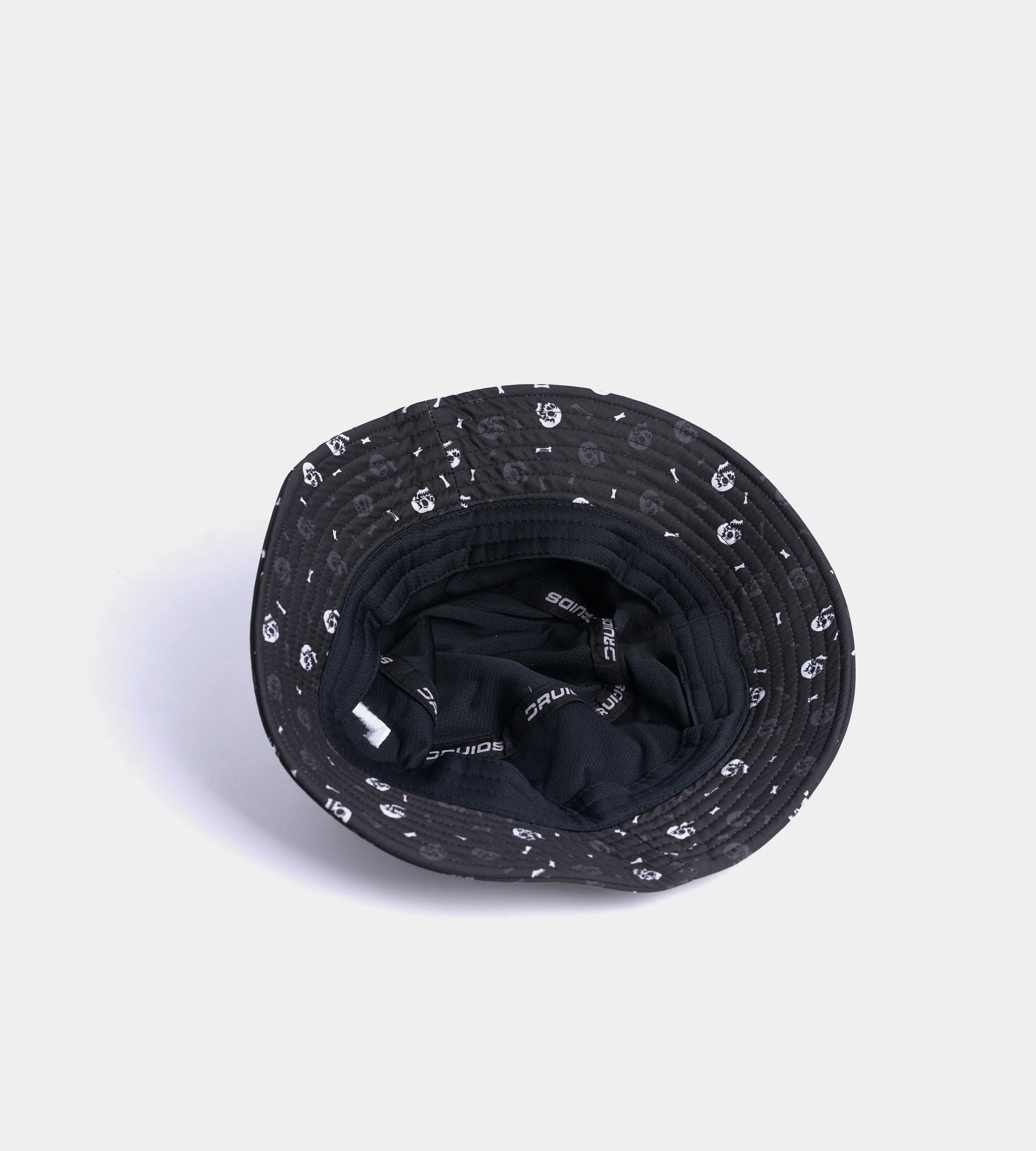 SKULLZ BUCKET HAT - BLACK