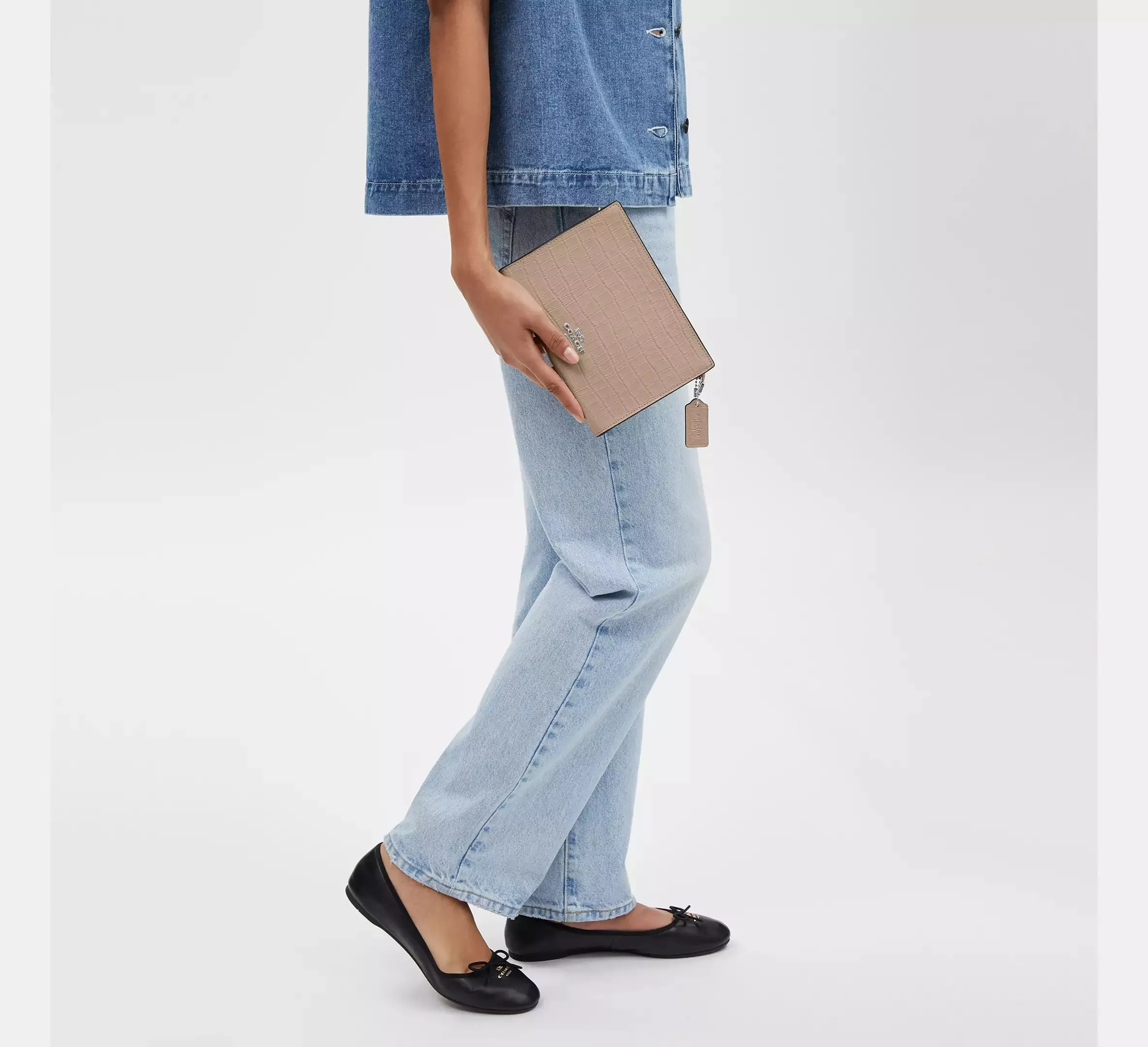 Slim Crossbody Novelty Leather