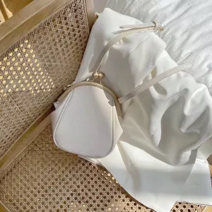 Small Round  Women's Simple And Versatile One-shoulder Messenger Bag