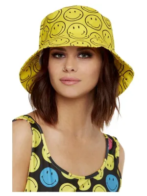 Smiley Printed Bucket Hat