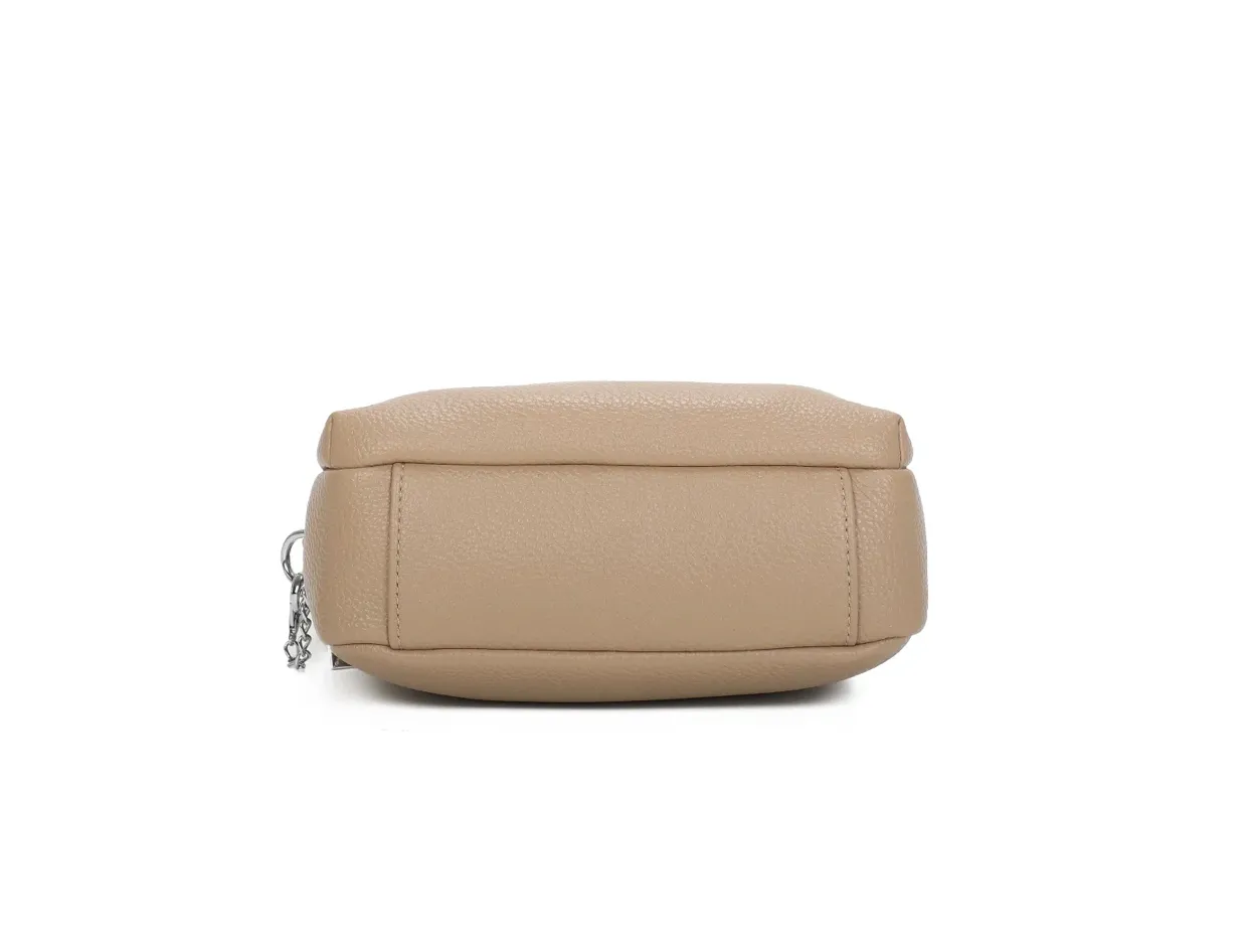 Sophia Beige Crossbody Bag