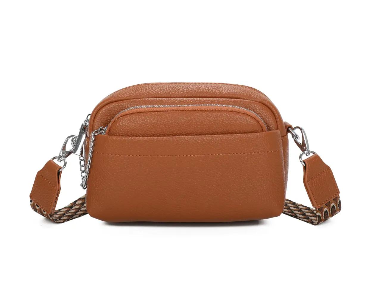 Sophia Brown Crossbody Bag