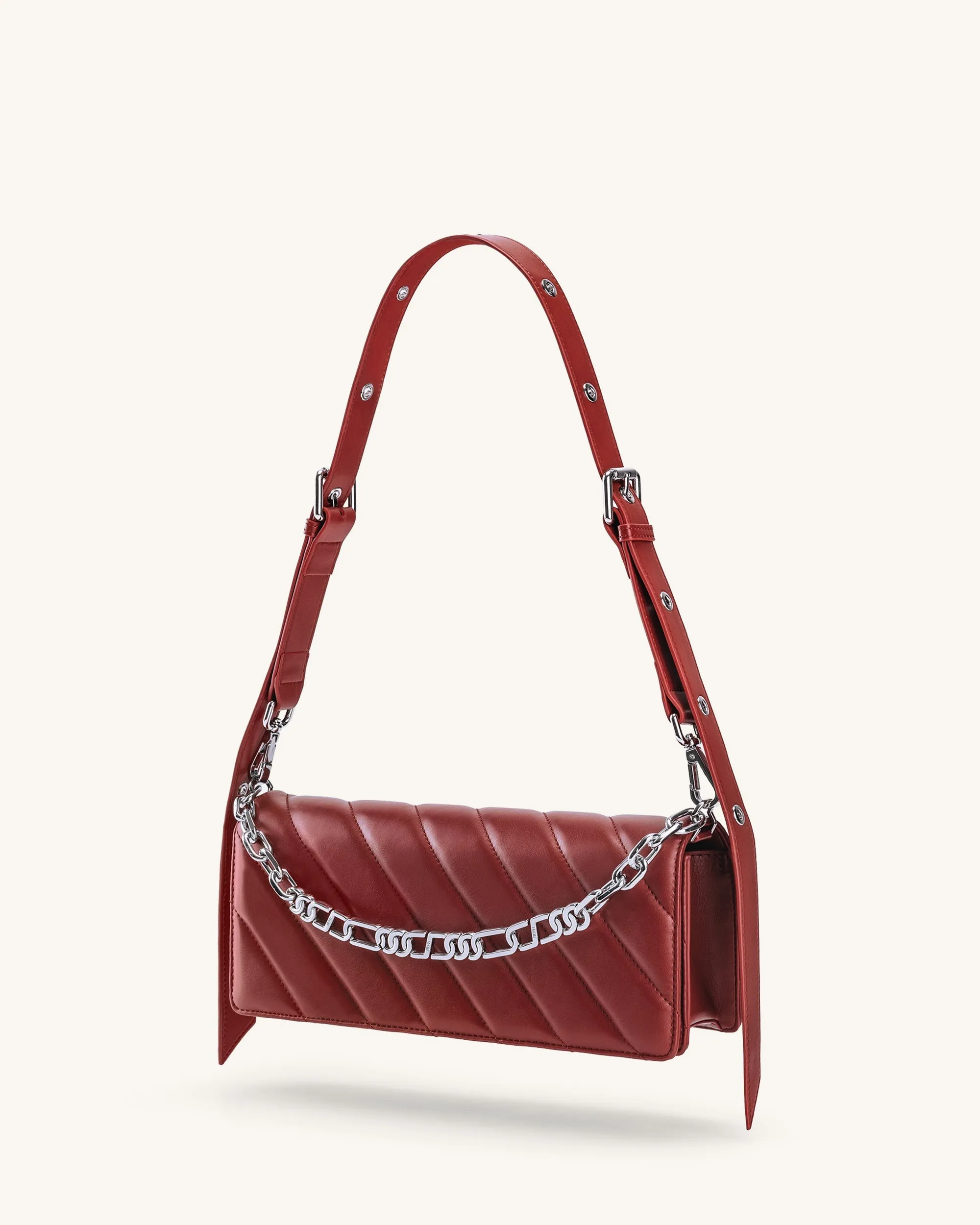 Sophie Crossbody 백 - 버건디