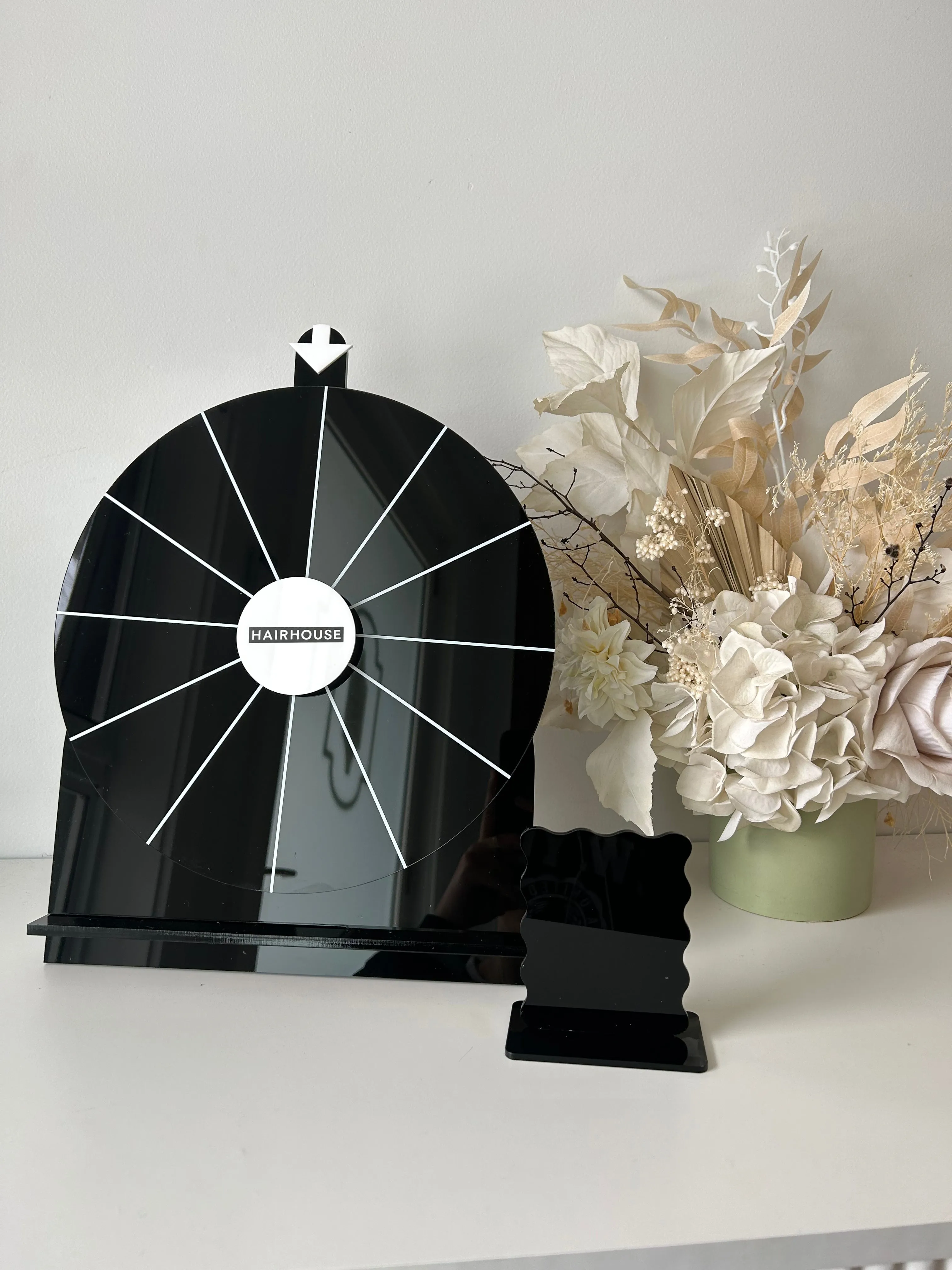 Spin the wheel - Blank or Custom Style - Medium Size