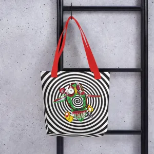 Spiraling Owl (V1) – Lebo Tote bag