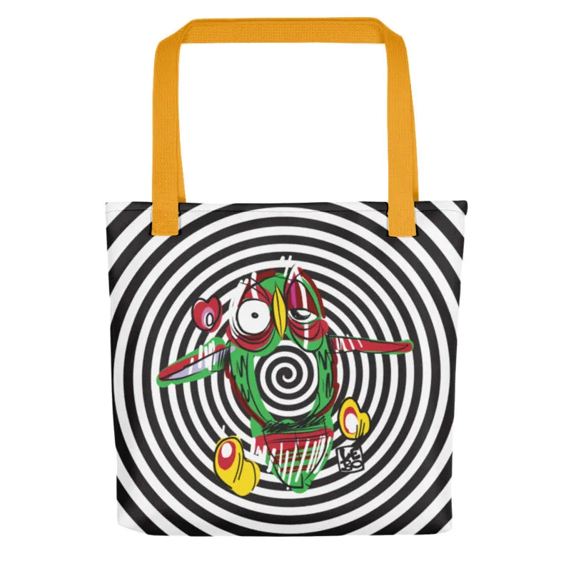 Spiraling Owl (V1) – Lebo Tote bag