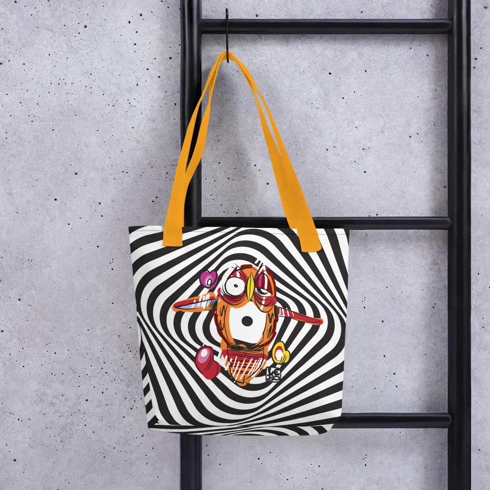 Spiraling Owl (V2) – Lebo Tote bag