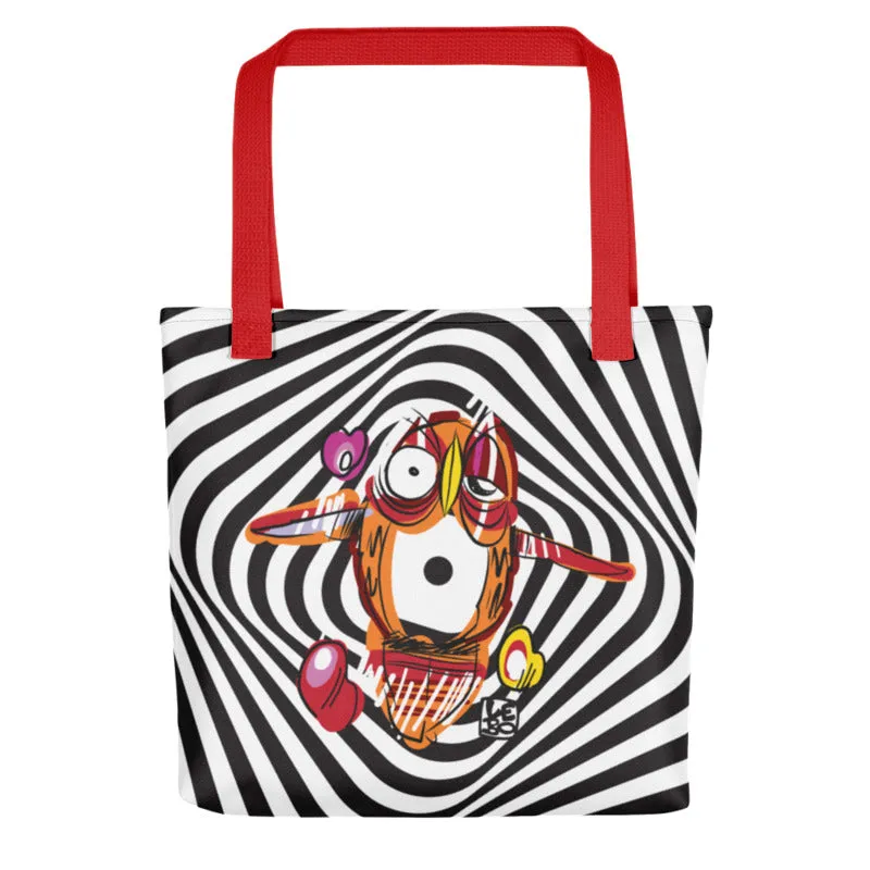 Spiraling Owl (V2) – Lebo Tote bag