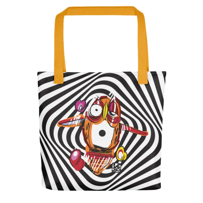 Spiraling Owl (V2) – Lebo Tote bag