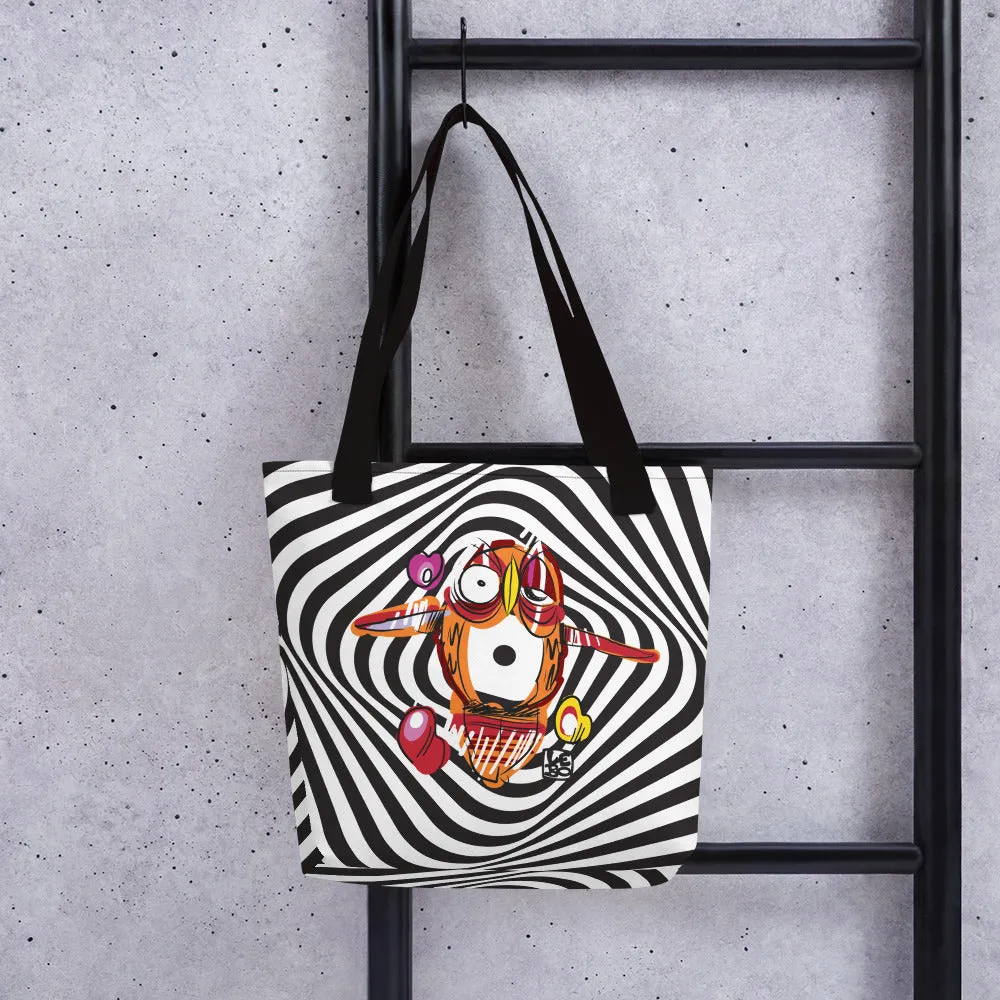 Spiraling Owl (V2) – Lebo Tote bag