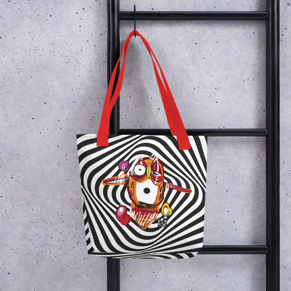Spiraling Owl (V2) – Lebo Tote bag