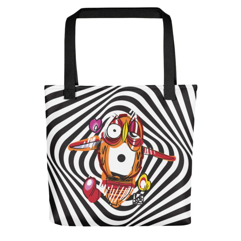 Spiraling Owl (V2) – Lebo Tote bag