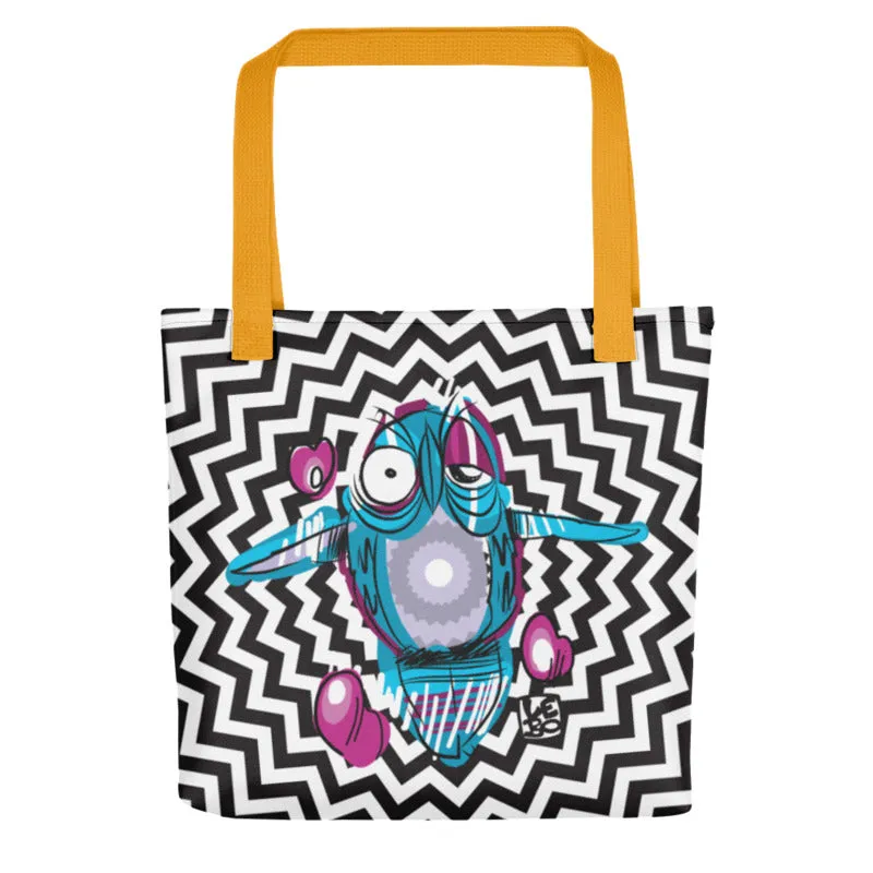 Spiraling Owl (V3) – Lebo Tote bag