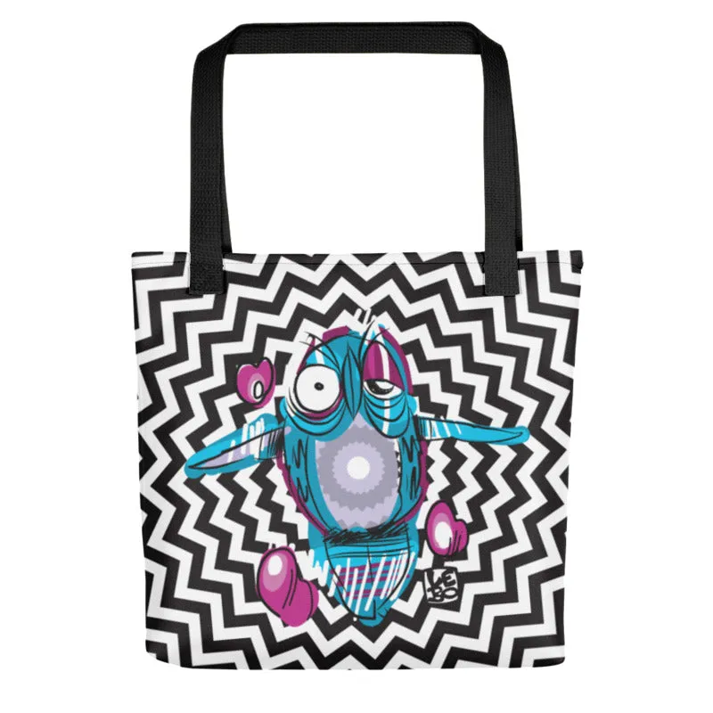 Spiraling Owl (V3) – Lebo Tote bag