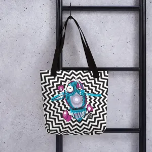 Spiraling Owl (V3) – Lebo Tote bag