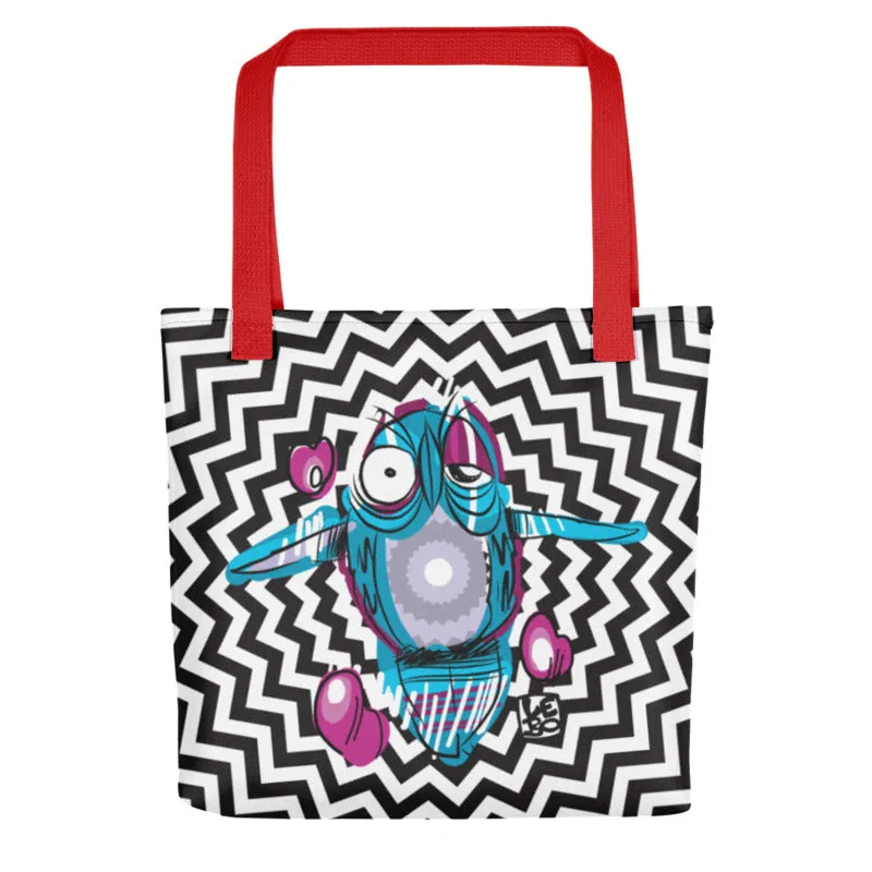 Spiraling Owl (V3) – Lebo Tote bag