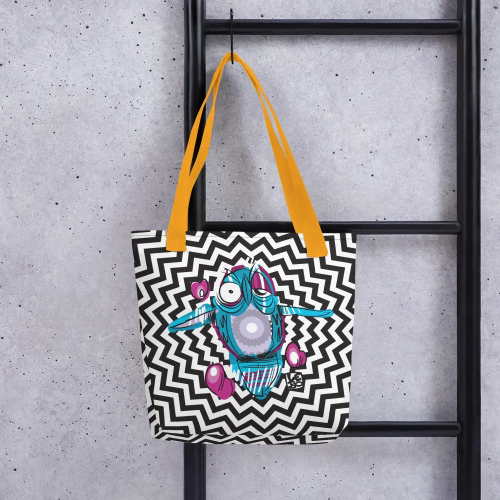 Spiraling Owl (V3) – Lebo Tote bag