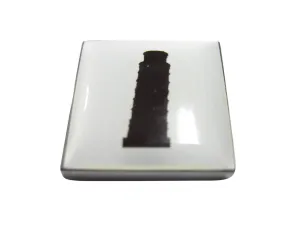 Square Leaning Tower of Pisa Magnet