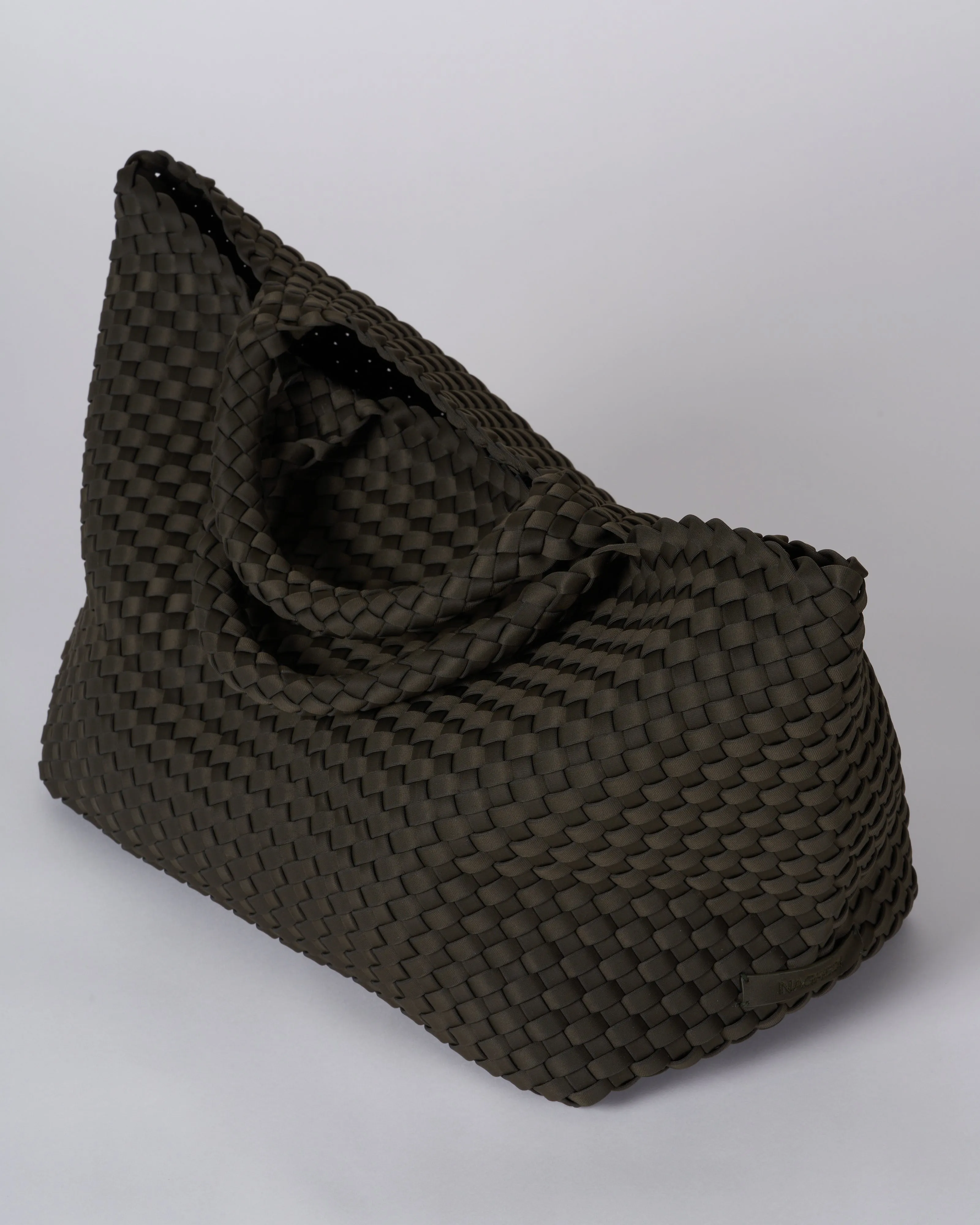 st barths medium tote - moss