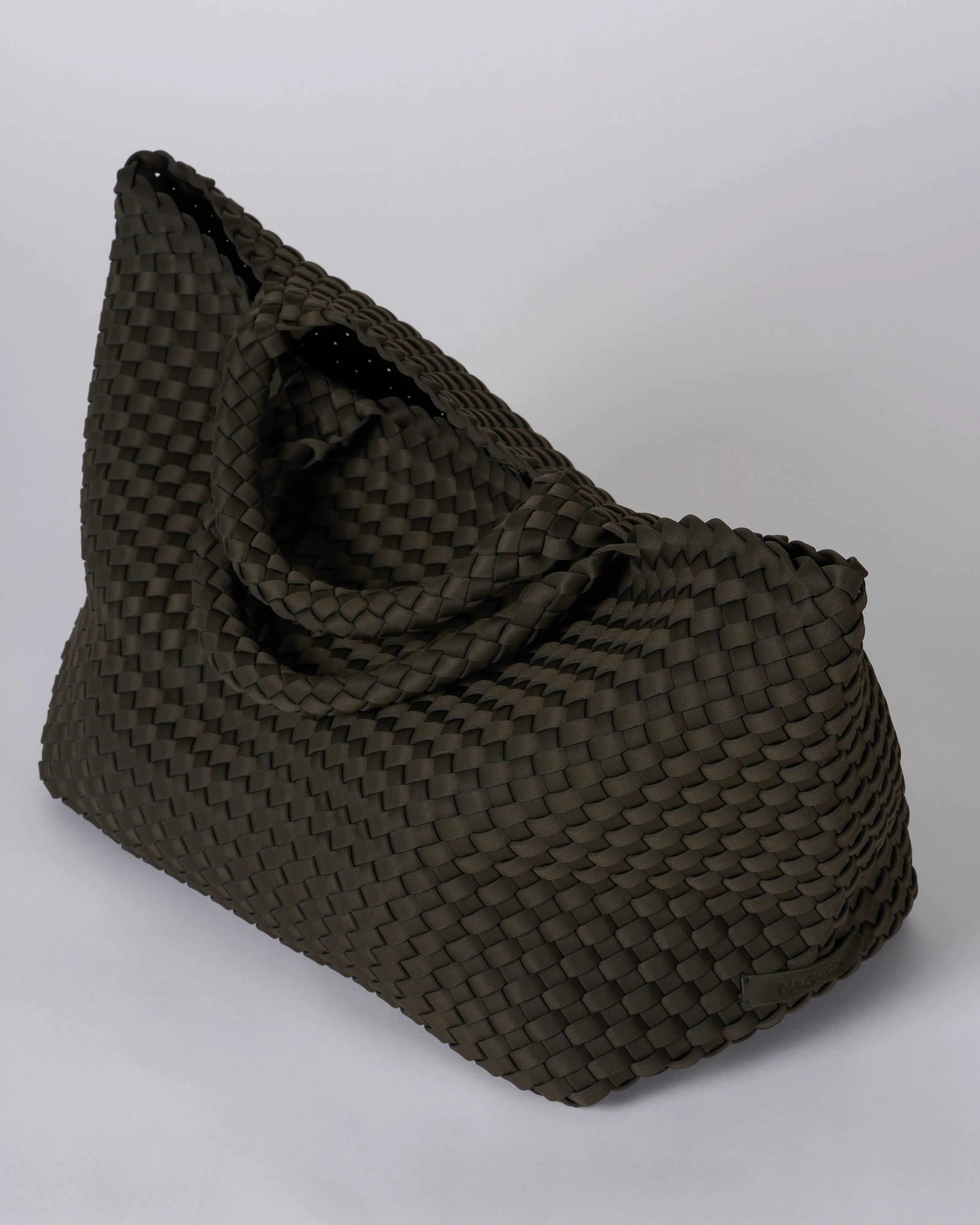 st barths medium tote - moss