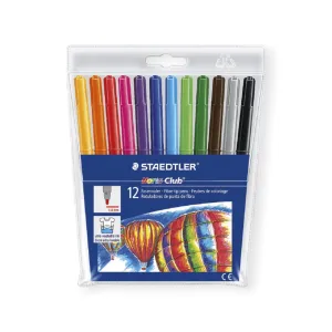 Staedtler Noris Club Fibre Tip Pens 12`s