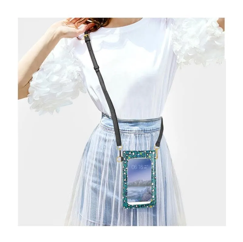 Stained Glass Fairy Phone Crossbody Bag