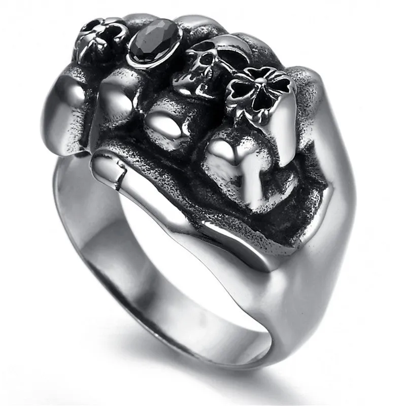 Stainless Steel Knuckle Ring
