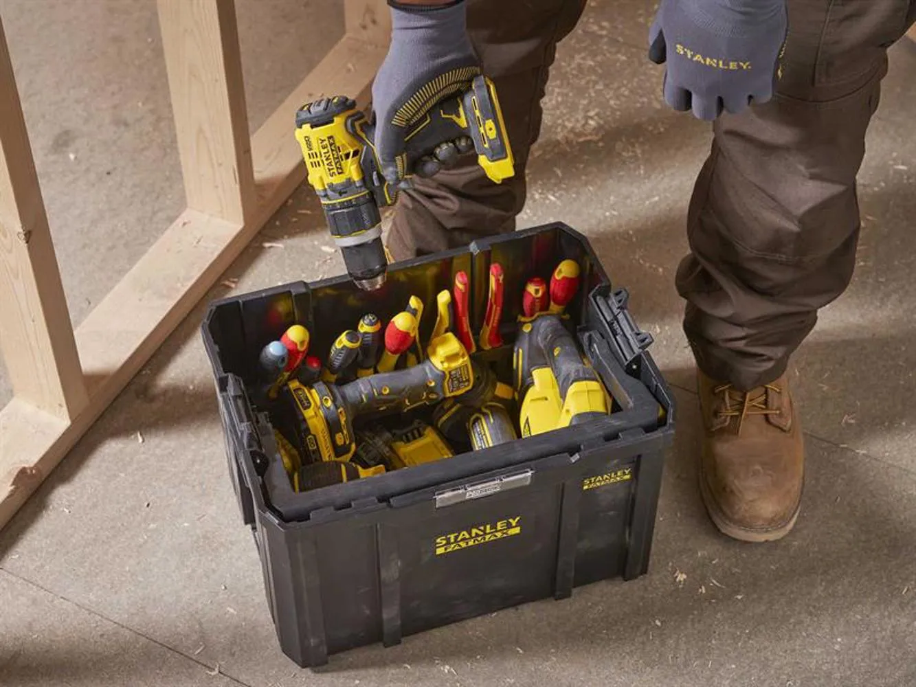 Stanley Storage Fatmax Pro-Stack Open Tote