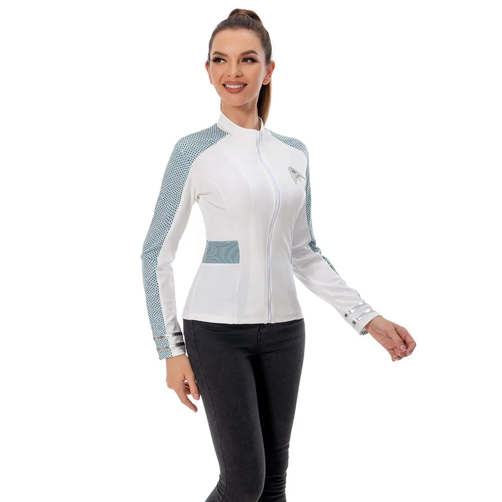 Star Trek: Strange New Worlds-Nurse Christine Chapel Jacket Badge Outfits Cosplay Costume Halloween Carnival Suit
