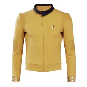 Star Trek: Strange New Worlds Season 1 Captain Christopher Pike Cosplay Costume Shirt Outfits Halloween Carnival Suit