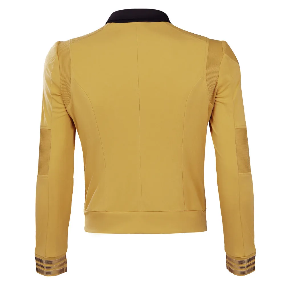 Star Trek: Strange New Worlds Season 1 Captain Christopher Pike Cosplay Costume Shirt Outfits Halloween Carnival Suit