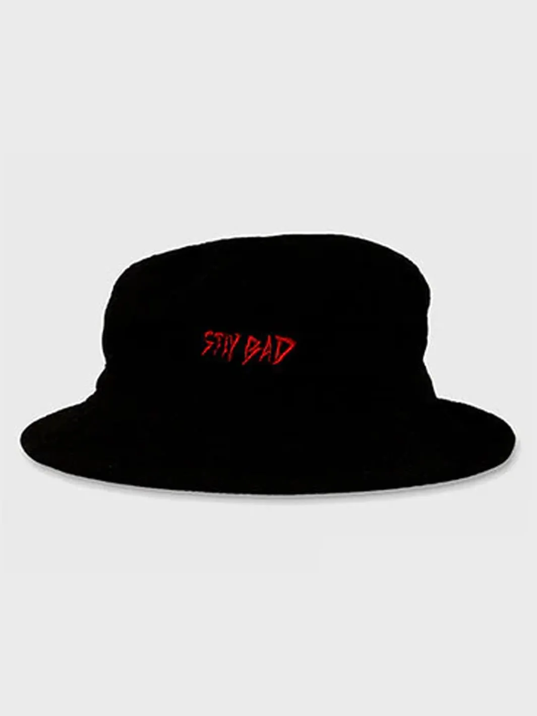 STAY BAD CORD BUCKET HAT - BLACK