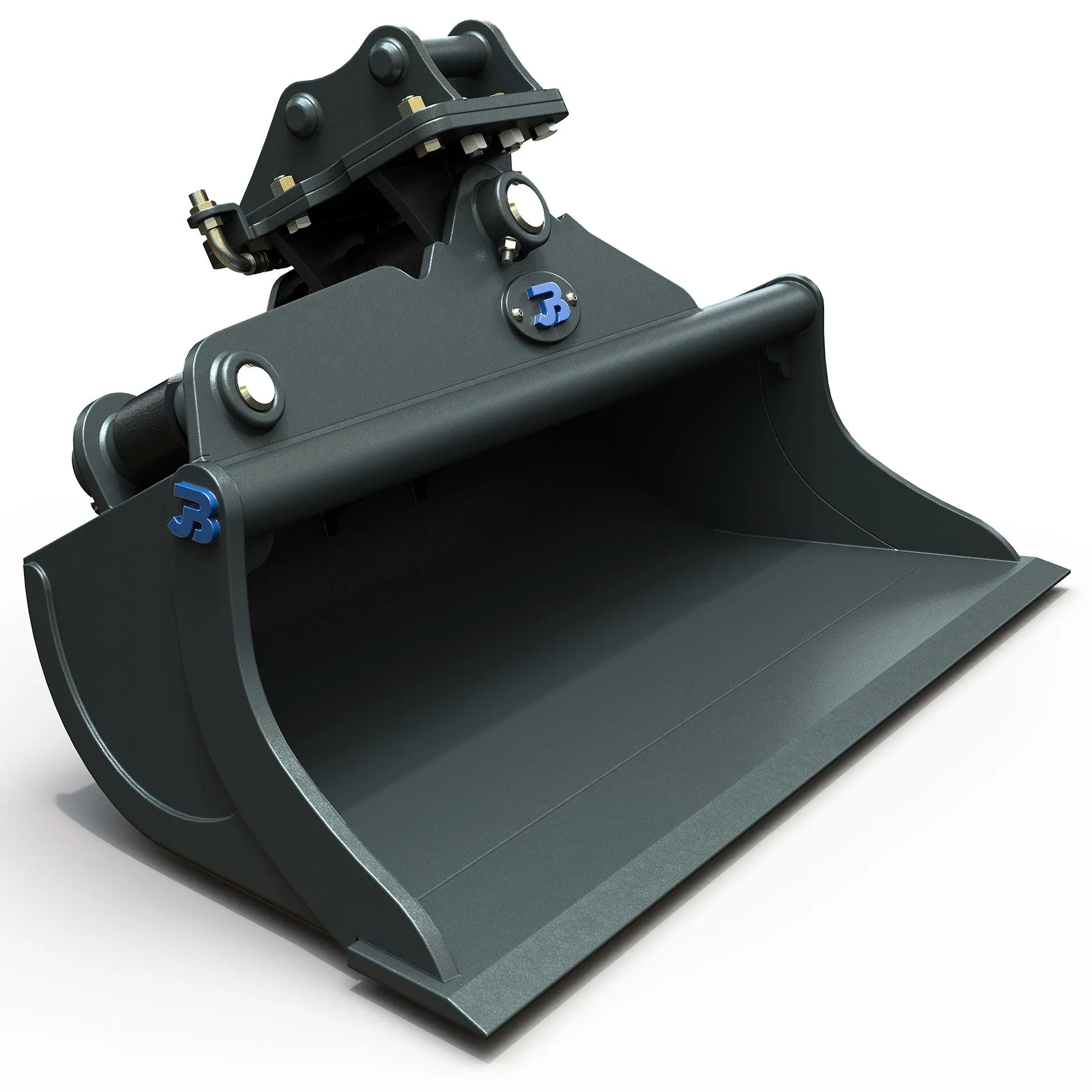 STB-1 Scandinavian Excavator Tilting Ditching Bucket - 1-2 Tonne