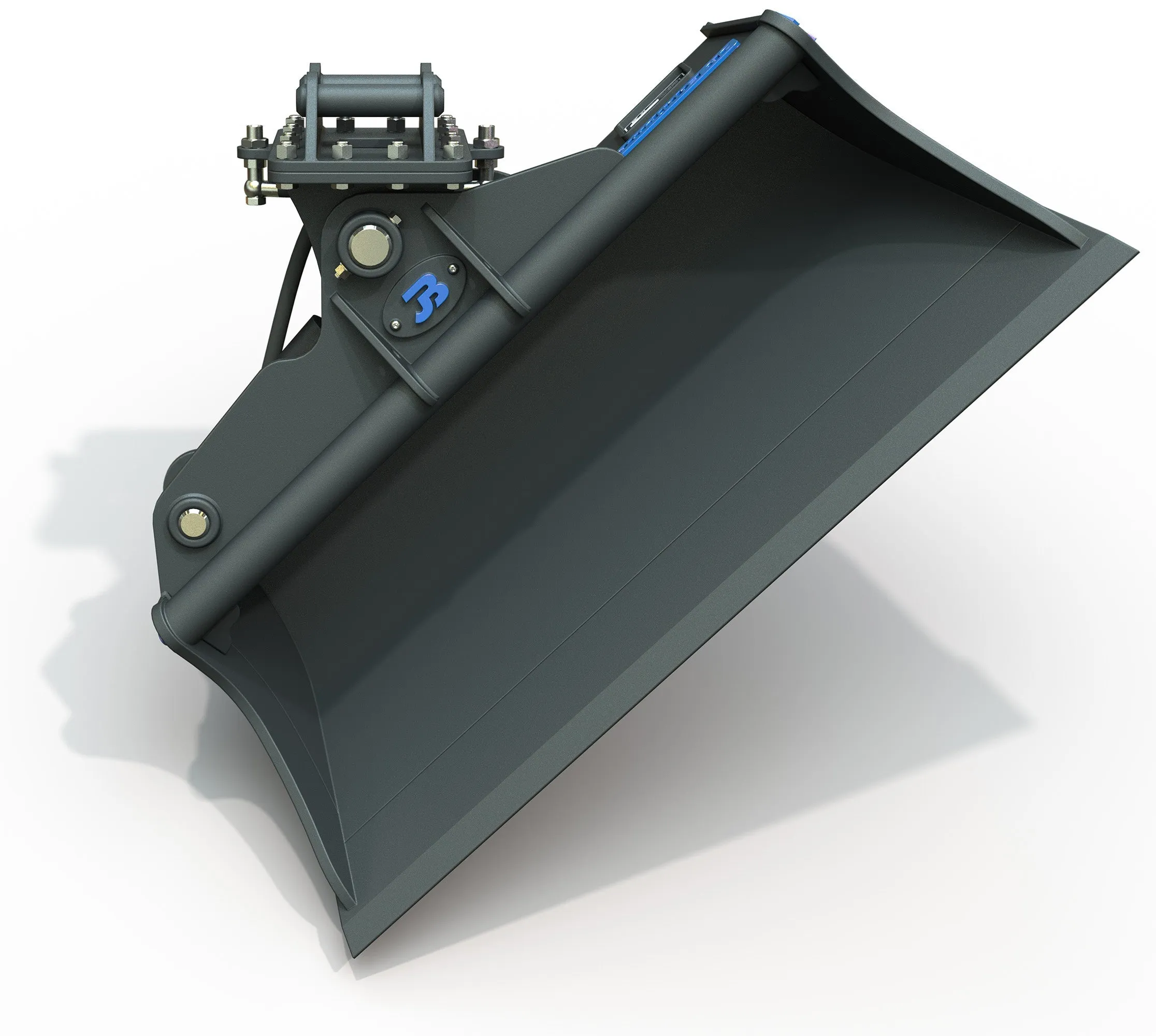 STB-1 Scandinavian Excavator Tilting Ditching Bucket - 1-2 Tonne