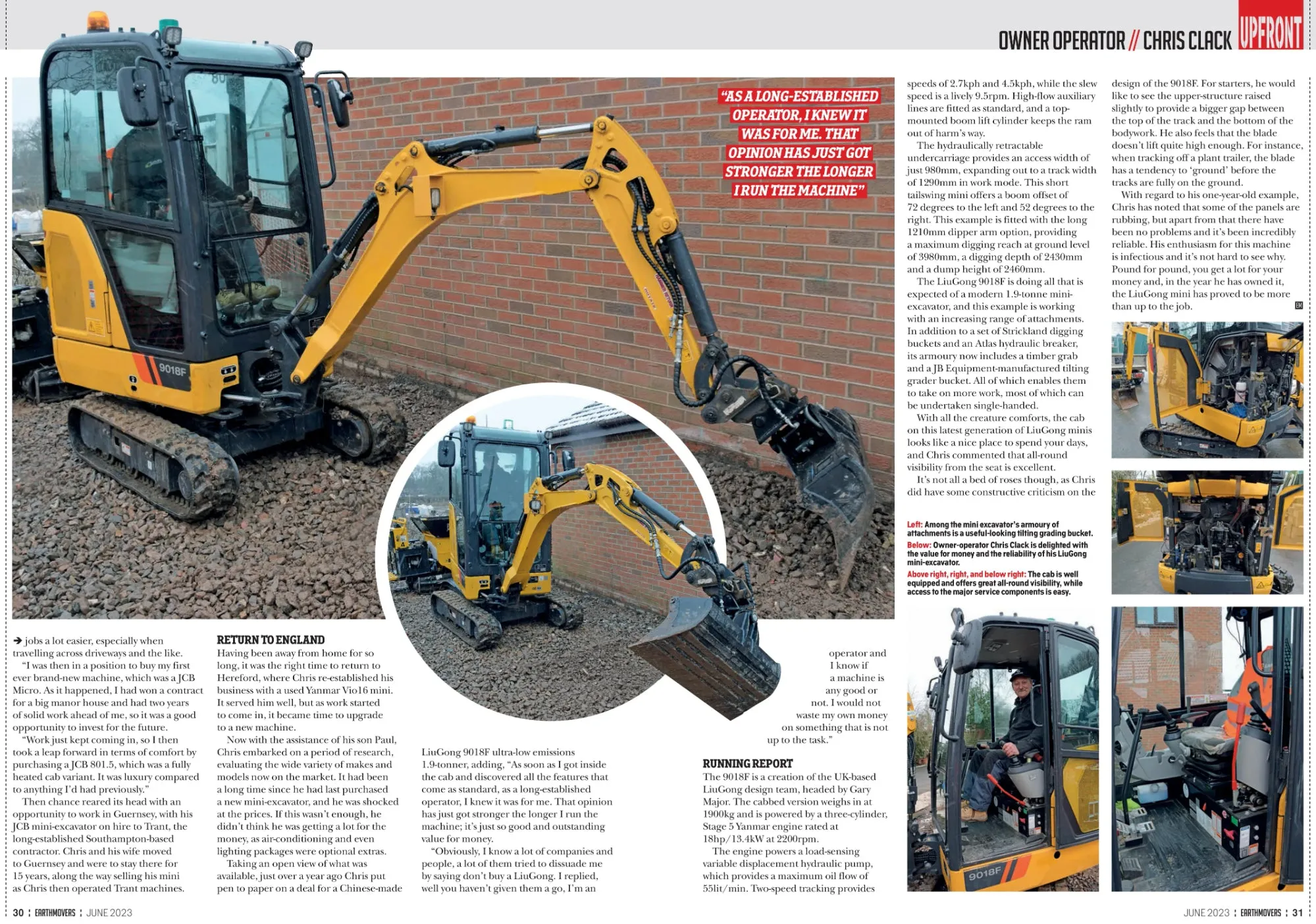STB-1 Scandinavian Excavator Tilting Ditching Bucket - 1-2 Tonne